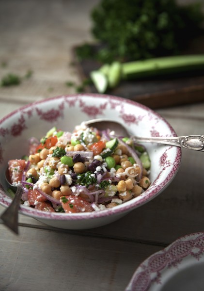 Salade-de-légumineuses-à-la-grecque