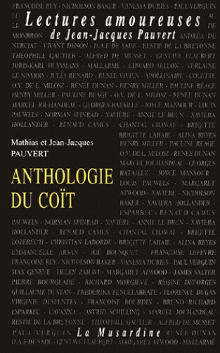 Anthologie du coït